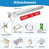 suermany Commercial Door Push Bar Panic Exit Device with Exterior