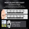 Golf Gloves Men Left Hand Right Leather Cabretta Upgraded All