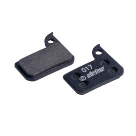 Sinter Disc Brake Pads - 017 SRAM S550 - Single Pair Metal Tin Carded 2022: Black, One Size