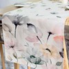 LOZULO Tulip Table Runner Modern Spring Decoration Table Weatherproof Table
