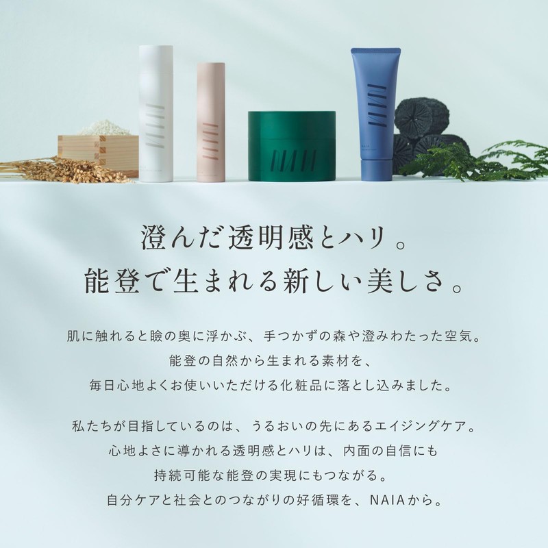 【 森林浴気分をおうちで 炭酸湯 × 天然海塩 】 NAIA 能登ヒバ バスソルト 210g