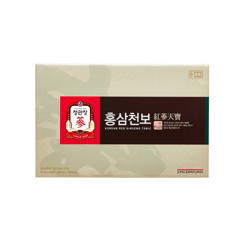 Jeonggwanjang 정관장 홍삼천보 50ml 30포 Jeonggwanjang Red Ginseng Cheonbo 50ml