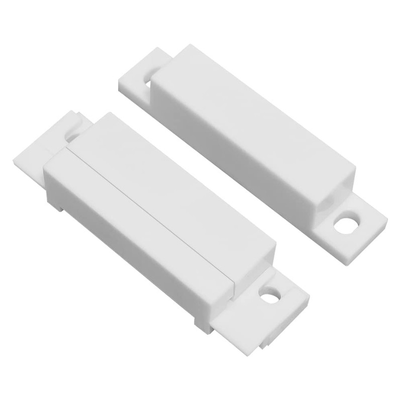 WESUA 5 Pack Surface Mounted NC Magnetic Door Contacts Switch