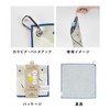 Wpc. Patterns【Sticky Fabric with Various Uses】Carabiner Multi-Sticky Cross Vogel Venne