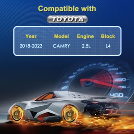 Cabin Engine Air Filter Kit Replacement for CF12157 CA12289, Fits CAMRY Hybrid 2018-2023