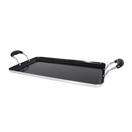 IMUSA 19" x 12" Double Burner/Griddle with Ceramic Nonstick & Bakelite Handles