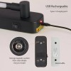 Rechargeable Wall Lights with Remote Control,LED Picture Lights for Bedroom,Wireless