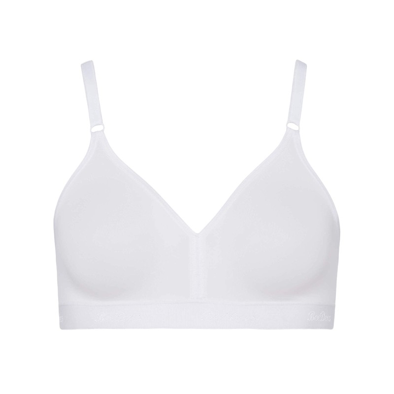BeeDees Microfun N Women's Soft Bra, White, 95B