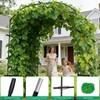 Tall Garden Arch Trellis for Climbing Plants, 87in Tall Metal