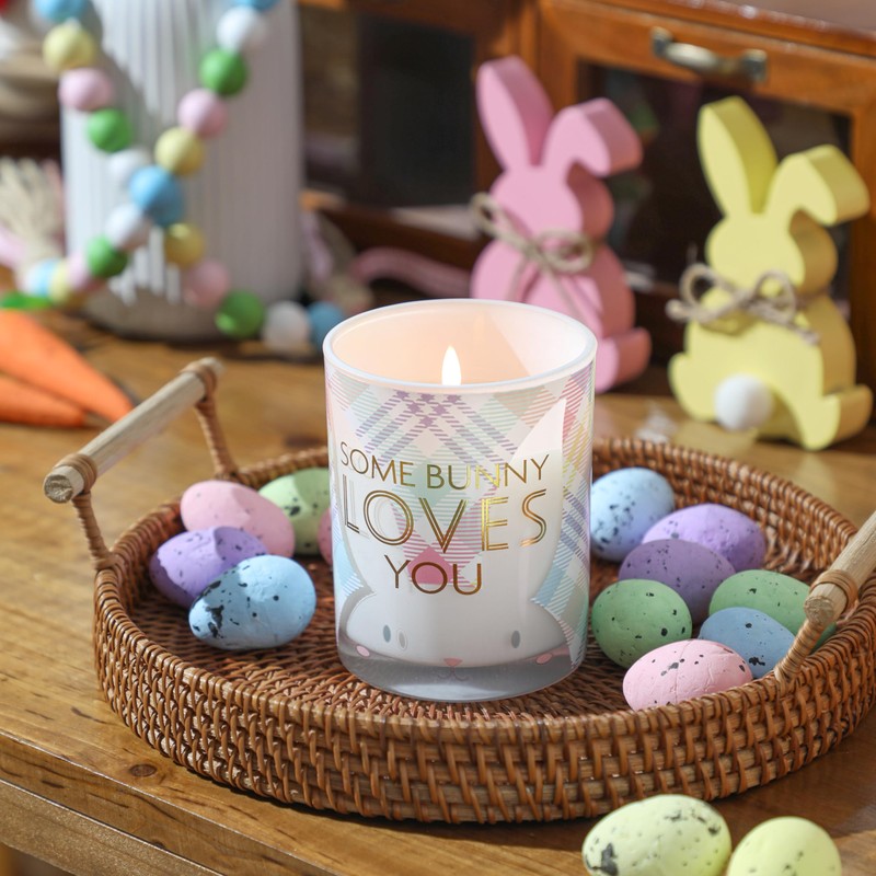 Easter Bunny Candles - Happy Easter Scented Candle, Spring Home
