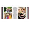 Pioneer Embossed Script Frame Leatherette Cover Photo Album, Red
