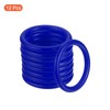PATIKIL Carnival Ring-Toss Rings 4cm ID, 12 Pack Plastic Small