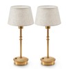 UMEXUS Small Cordless Lamp Rechargeable Table Lamps Set of 2,