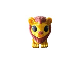 Articulated Tiny Lion  (3D FIDGET TOY)