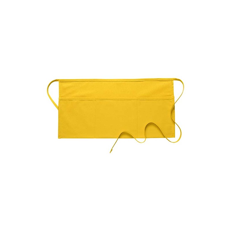 DayStar Apparel 100 Three Pocket Waist Apron, Yellow