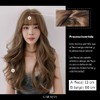 GAIBMAX - Pelucas para mujer cabello aspecto natural, peluca de