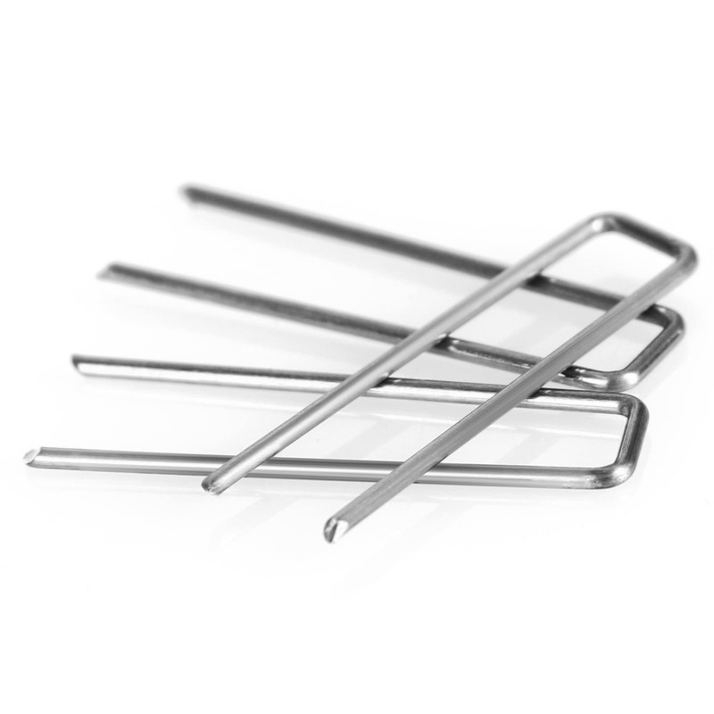com-four® 100 x Straw Flower Needles - Clips for Flower