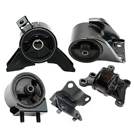 OMNI5 K2143 Engine Motor & Transmission Mount Kit 5pc Compatible with Fits 2001-2002 Mazda 626 2.0L Automatic Transmission | A4406 A4401 A6476 A6463 A6440