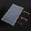 Silicone Fruit Tray Tea Tray Mold Irregular Coasters Art DIY