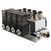 Heschen Electric Pneumatic 4 Solenoid Valve 4V110-06 DC24V PT1/8" 5