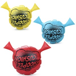 HUALEDI Whoopee Cushion for Kids,[3 Pack] Classic Woopie Cushion Party Favor[7 in][Funny Prank Gag][Novelty Trick Joke] Gift and Toy for Kids Children Office Home