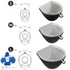 Akebono MZ-3532 Colander Bowl Set with Lid, Medium, Made in