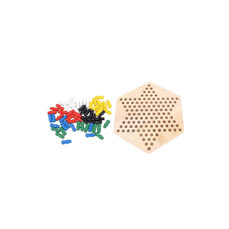 Juego de Damas, Tablero Hexagonal de para nios (Exclusivo de