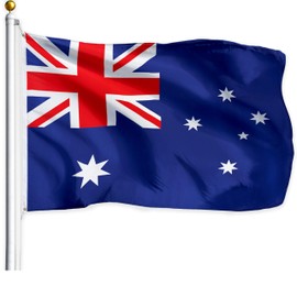 G128 – Australia (Australian) Flag | 3x5 feet | Printed – Vibrant Colors, Brass Grommets, Quality Polyester