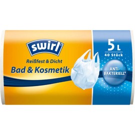 Swirl 5L Carry Handle Bin Liners - Pack of 40