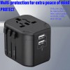 Unbranded 5 in 1 Universal Travel Adapter 10A Power Adapter