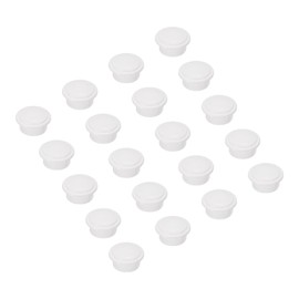 sourcing map PVC Tube Covers Internal Plug Pipe Inner 32mm End Caps Round Plugs for Hose Electrical Conduit Pack of 20