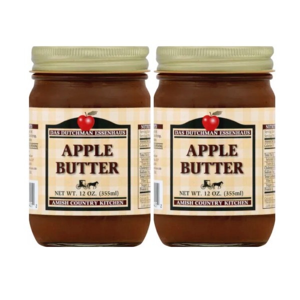 Das Dutchman Essenhaus Amish Apple Butter 12oz 2 Pack Middlebury,