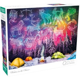 Buffalo Games - Written in The Stars - 1500 Piece Jigsaw Puzzle for Adults Challenging Puzzle Perfect for Game Nights - Finished Size is 38.50 x 26.50
