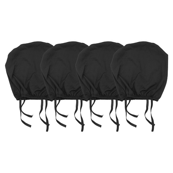 POFET 4PCS Universal Auto Kopfstütze Abdeckung Staubdicht Waschbar Kopfstütze Schutz