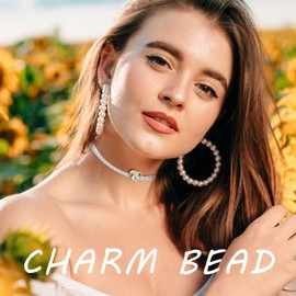 NUJIFFY 925 Sterling Silver Charms Bead for Bracelets & Necklaces, Clover Sunflower Bee Honeycomb Pendant, Mobius Strip U-Shaped Ladybug Bead Charm, Cool Graduation Gifts Jewelry for Women