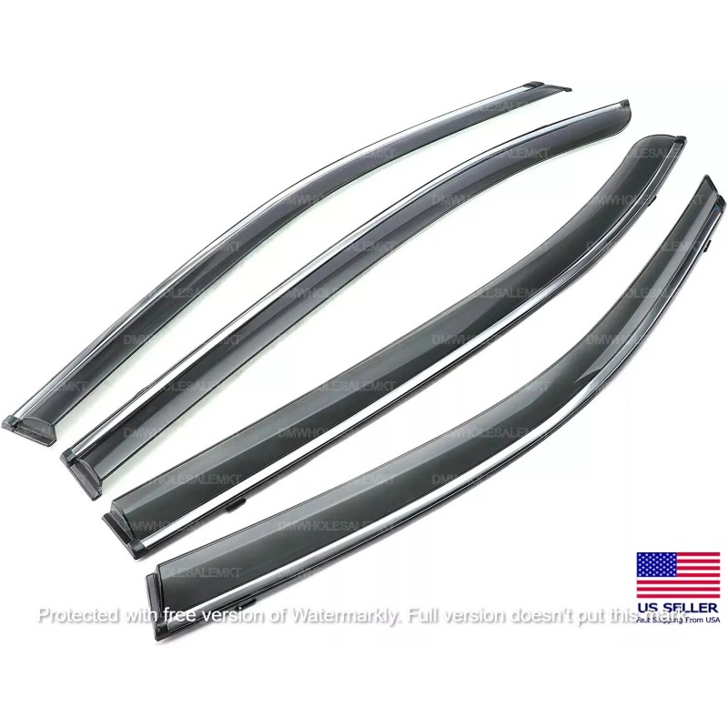 Honda For 2013-2017 Honda Accord Window Visor Rain Guard Vent