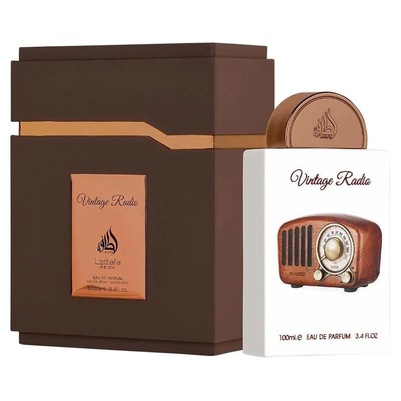 LATTAFA VINTAGE RADIO EAU DE PARFUM 100ML / 3.4FL.OZ FOR
