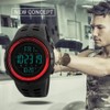 Men's Digital Sports Watch Waterproof Military Alarm with Countdown