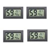 Electronic Digital Thermometer, Digital Thermometer, Built-in Sensor, 4 Piece Set