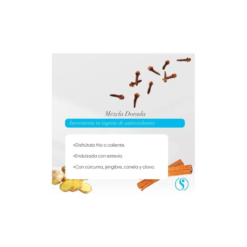 Mezcla Dorada Leche Dorada Shelo Nabel Golden Milk Turmeric Ginger