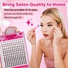 PROLASHBEAUTY Fairy Lash Clusters Invisible Band Manga Lashes for Daily