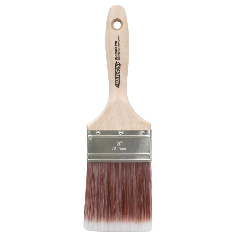 Arroworthy CONTRACT PAINT BRUSH PRO STRAIGHT BOX SET (1.5,2,2.5) CONTRACT-3PK-LNG-STR