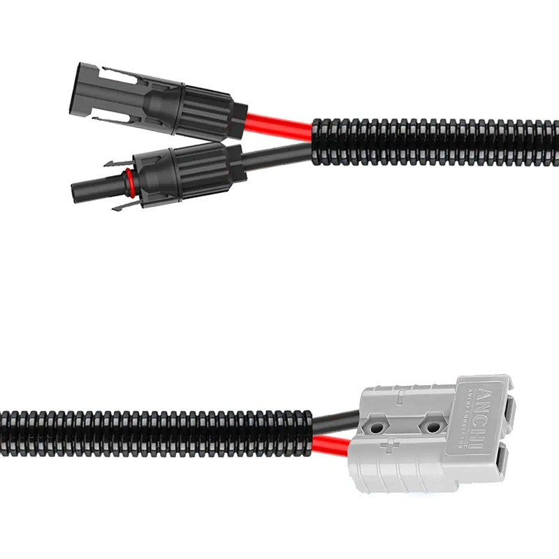 50A Anderson Connector to 10AWG Solar Panel Connectors Cable with