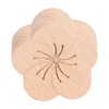 8 Pcs Essential Oil Car Diffuser Plum Flower Shape Natural