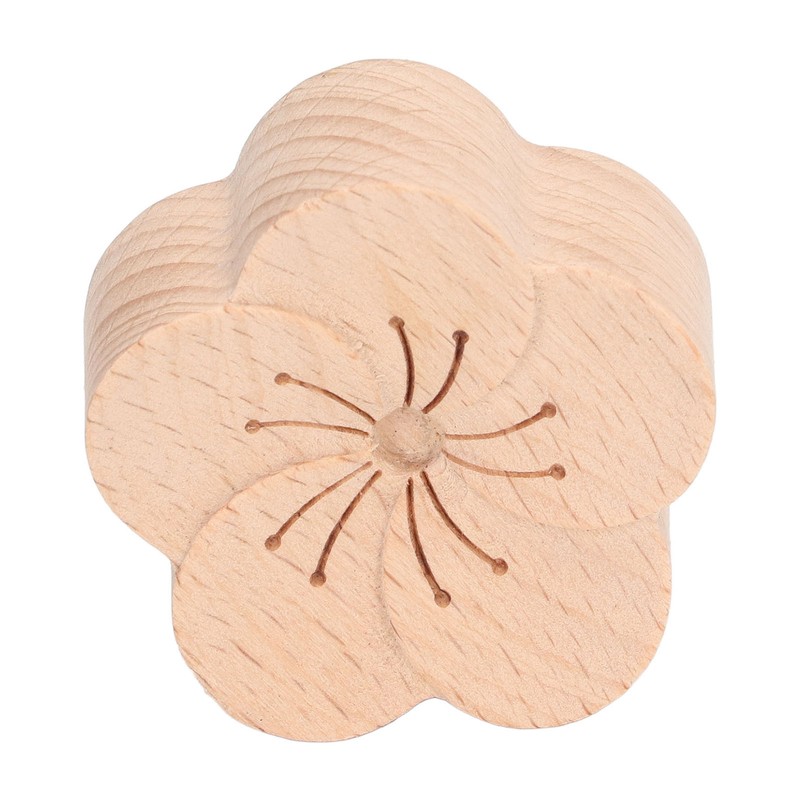 8 Pcs Essential Oil Car Diffuser Plum Flower Shape Natural