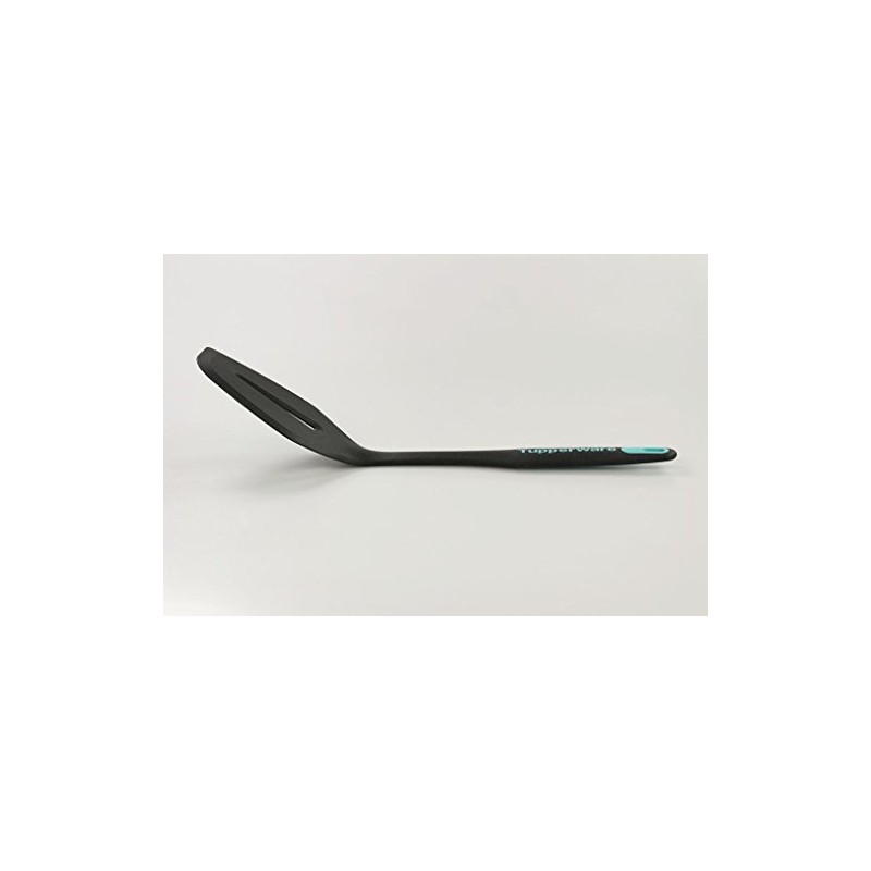 TUPPERWARE Turquoise-Black 10023 Spatula Ready to Handle