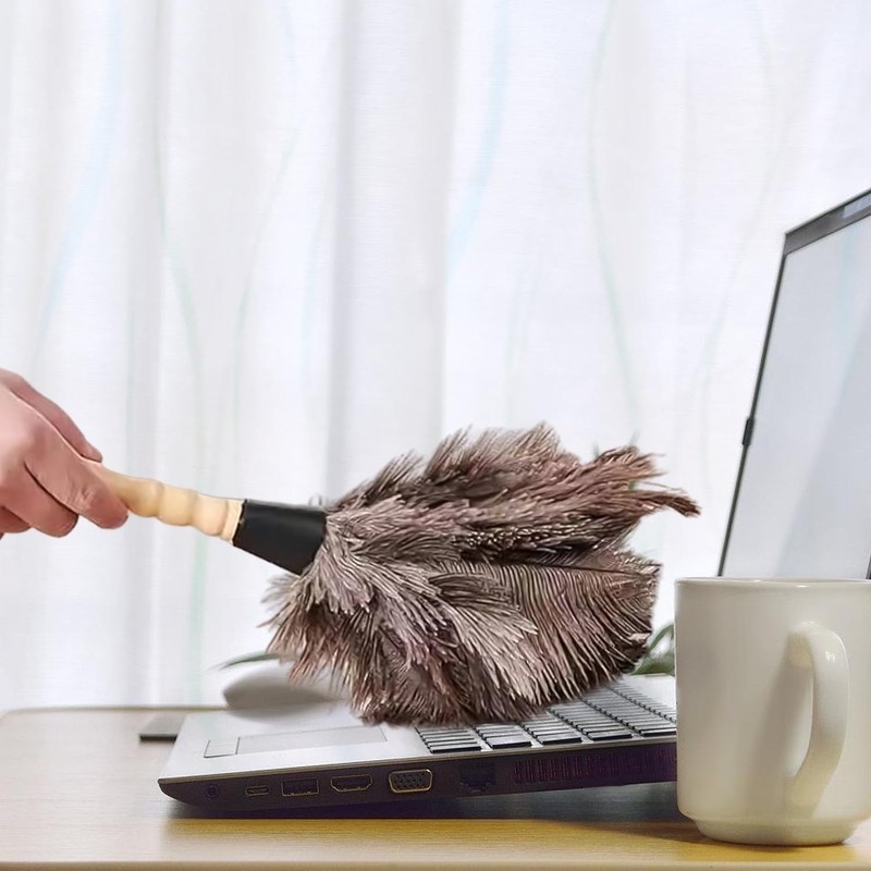 Nizirioo 34 cm Ostrich Duster Ostrich Feather: Duster Ostrich Feathers,