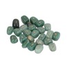 25pcs Rune Stones Set Hand Carved Polished Green Aventurine Portable