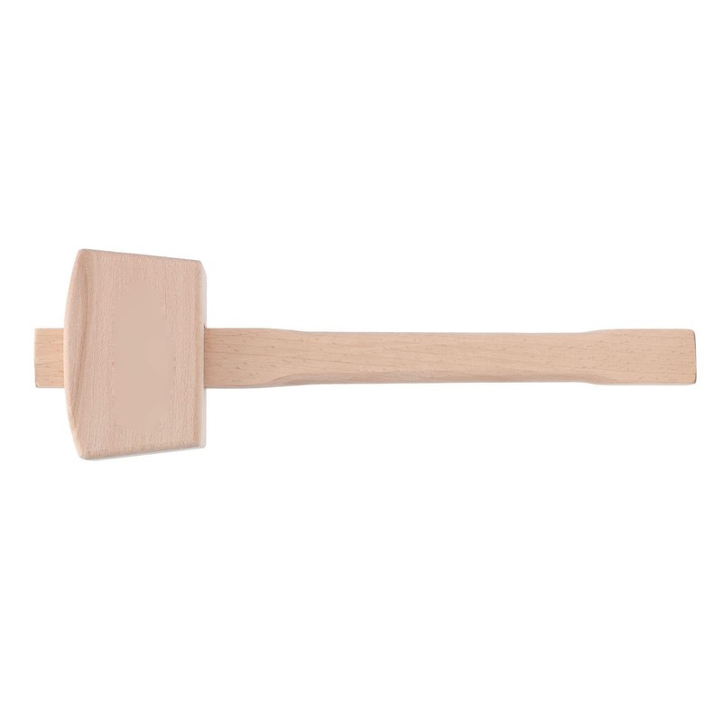 Wooden Mallets, Beech Carpenter Wood Hammer Good Practicability Small Light