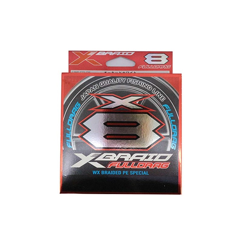 X-Braid Full Drag X8 Hanger Pack 300m No. 5 Orchid